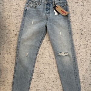 Levi's Classic Blue Wedgie Fit Jeans